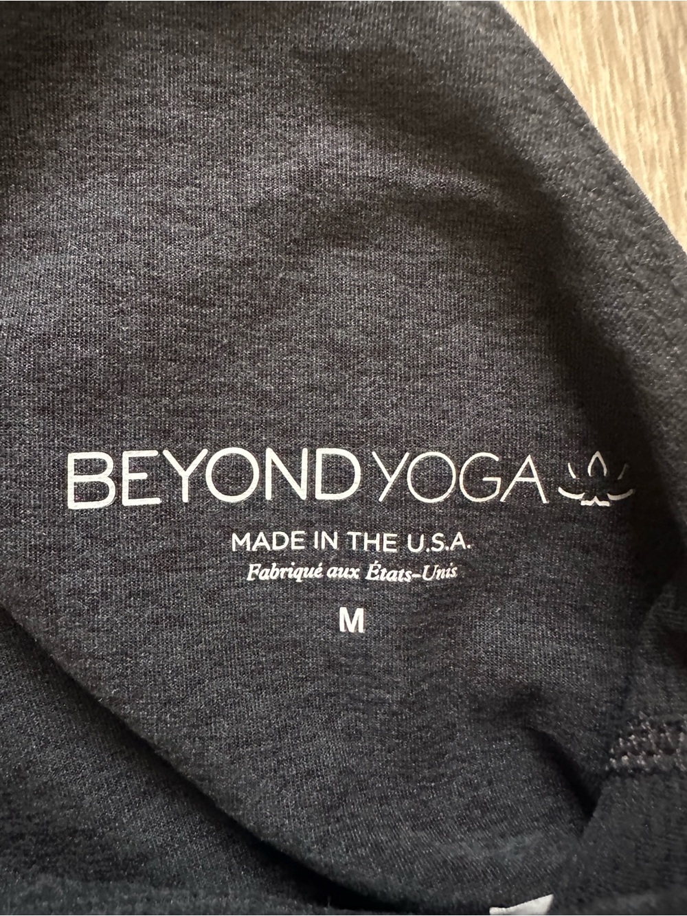 Beyond Yoga Top Spacedye Open Back Yoga Sports Bra Athleisure Black Sz M - Picture 7 of 11